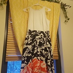 High-low semiformal dress